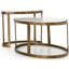 Ensemble de 2 tables basses gigognes Alstrom