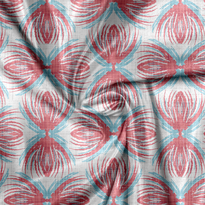 Semi Sheer Curtain Pair