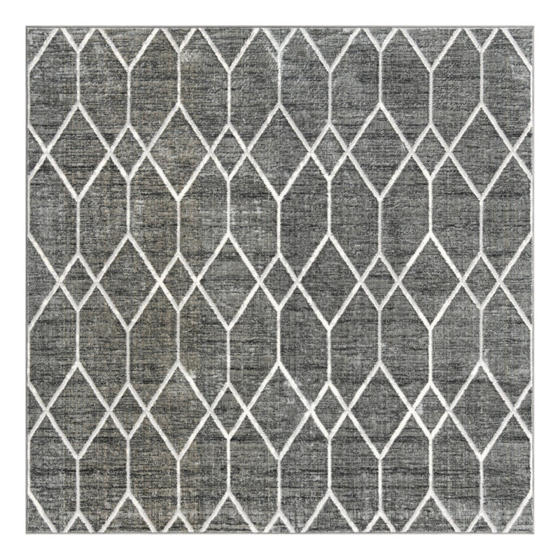 Patrie Geometric Indoor Rug, Square 7'