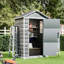 PP Plastic Tool Shed – Grey