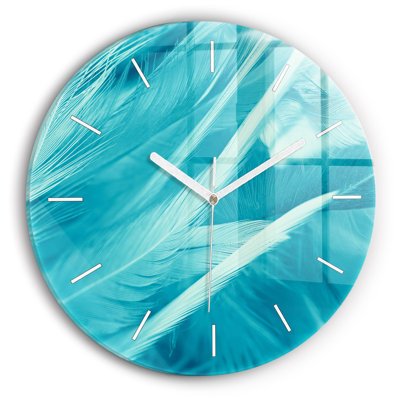 Glass Wall Clock