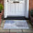 Washable Abstract Indoor / Outdoor Rug-2036022432