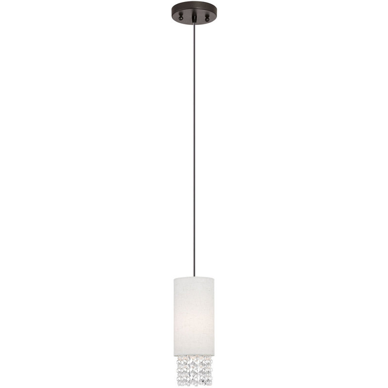 Claudelle 1 - Light English Bronze Single Pendant