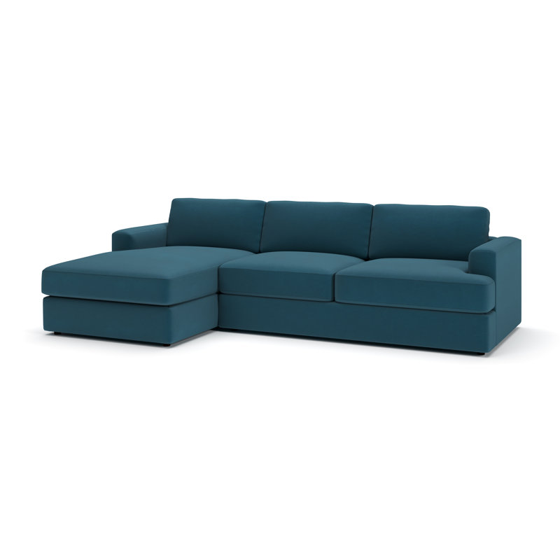 Cayden Sectional, Bayou Midnight Canvas, Left Hand Facing