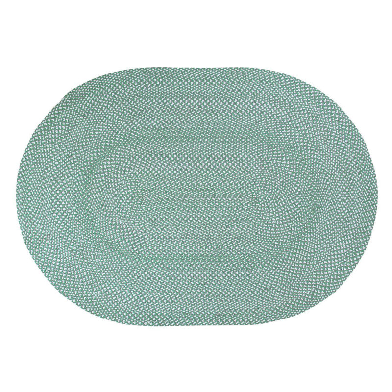 Tapis tressé à la main Tatums, Ovale 6 pi x 9 pi