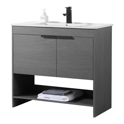 Meuble-lavabo simple 36 po Daendy