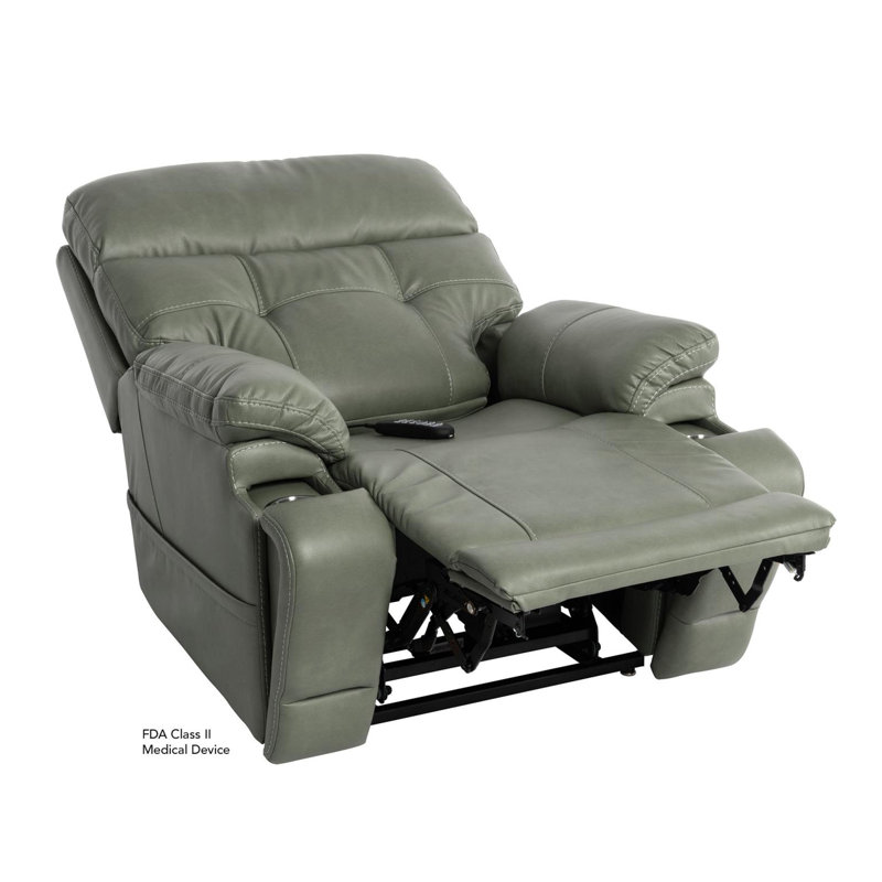 Fauteuil inclinable de massage Lift Power, Olive