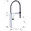Robinet de cuisine semi-professionnel Blanco Culina-22742693