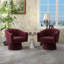 Fauteuil demi-tonneau pivotant de 25,2 po Iryanna-123185140-97755431