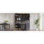 Buffet autoportant polyvalent avec huche et options de rangement abondantes-499687235