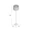 Lampe sur pied 63 po Safflower