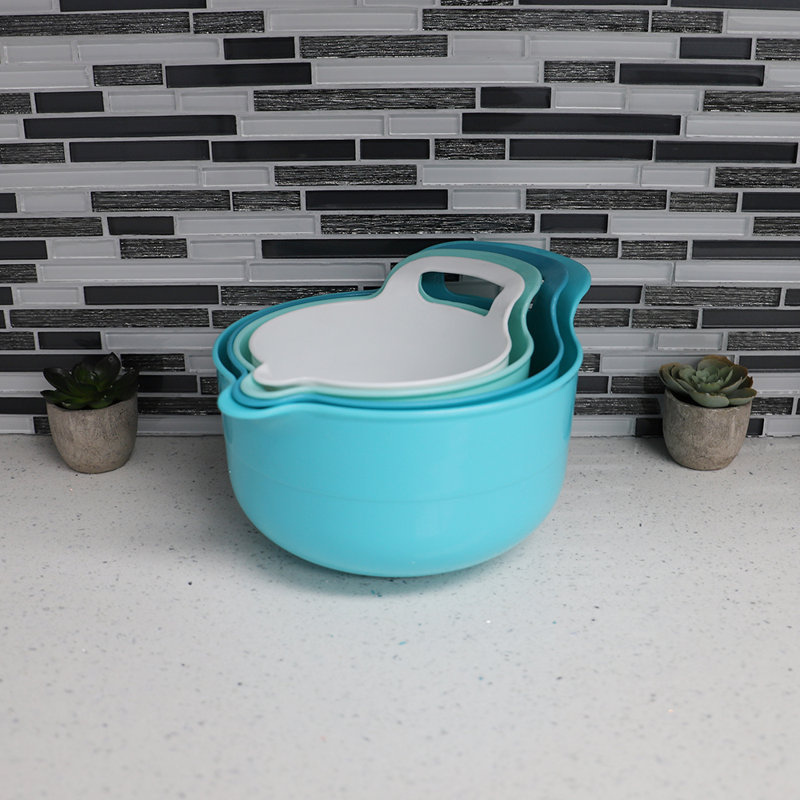 Plastic Nested Mixing Bowl Set
