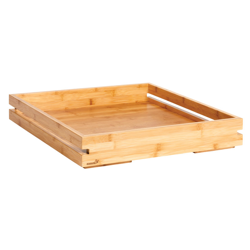 Plateau de service en bois Rosseto
