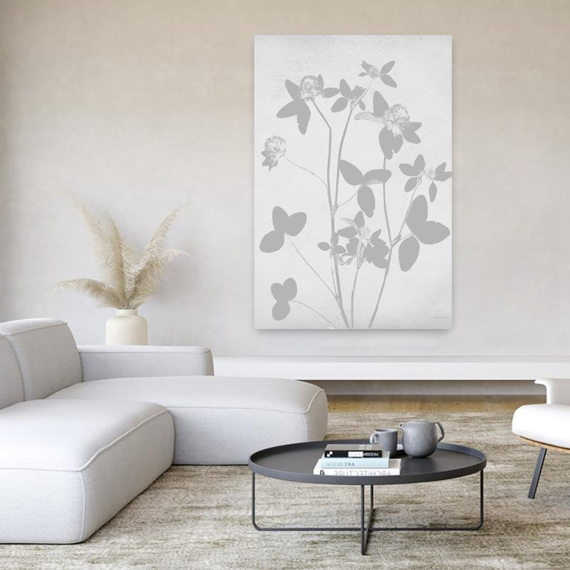 Retreat Botanical 1, art contemporain de la nature, H 60 po x l 40 po
