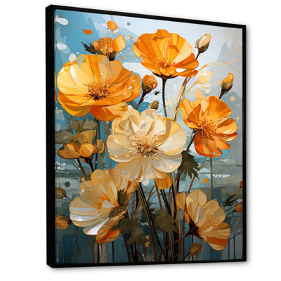 Buttercups Are Fragmented In Angular Shapes - Imprimé