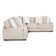 Whatley 3-Piece Symmetrical Sectional