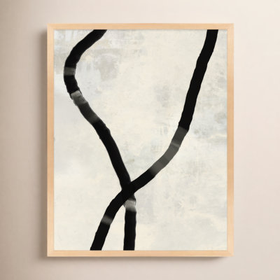 Ropes Series I "Black Rope 5" Print