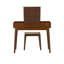 Coiffeuse 2 tiroirs avec tabouret Cristopher
