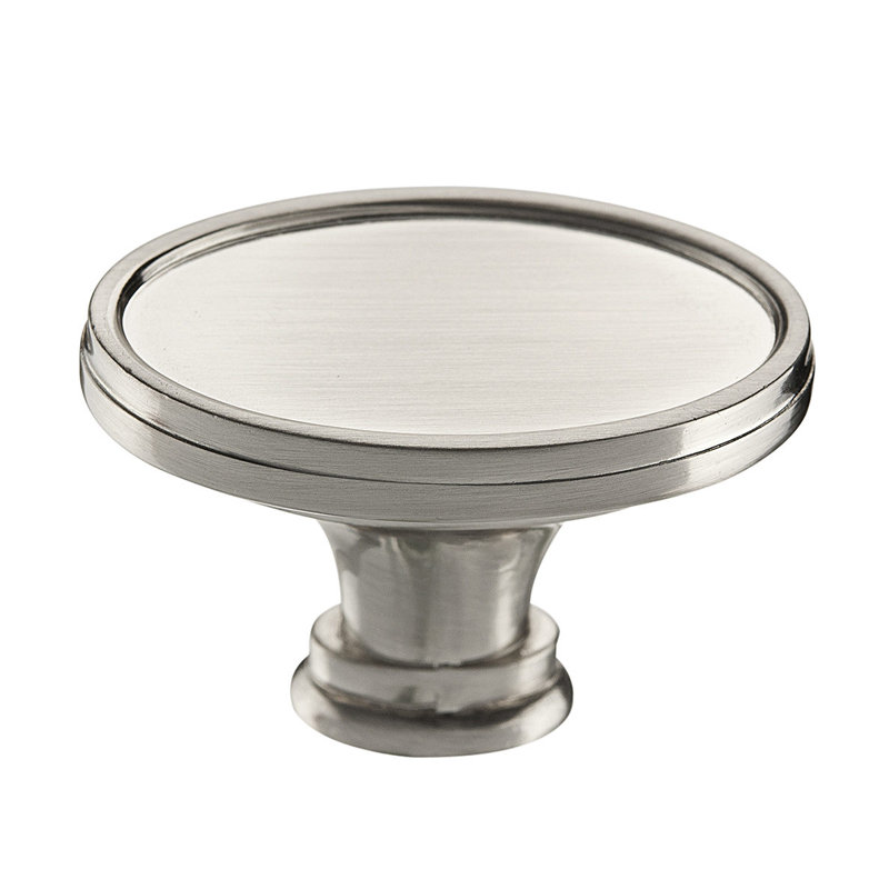 Expression Oval Knob, Brushed Nickel