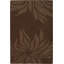 Tapis brun en laine touffeté à la main Worcester-651437063