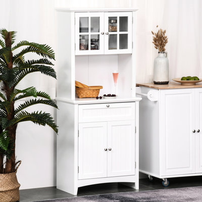 Garde-manger blanc avec rangement réglable