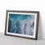 Above a Waterfall in Abstract - Picture Frame Graphic Art Print-55629347-55629346