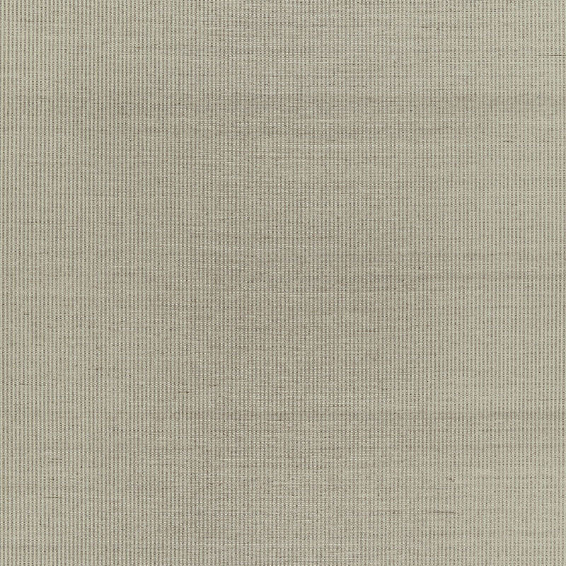 Harshaw Pinstripe Sisal Wallpaper, Fog