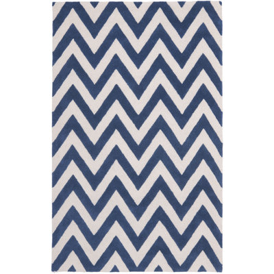 Ocanas Chevron Hand Woven Area Rug