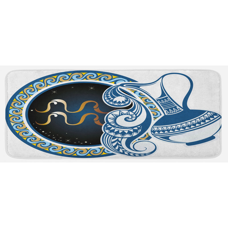 Tapis de cuisine zodiac