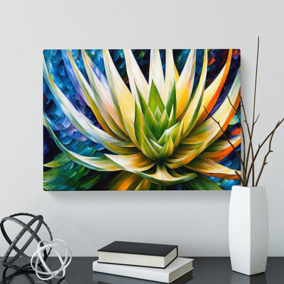 Aloe Vera Succulent Plant Vol.3 - Wrapped Canvas