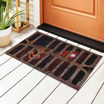 Tapis de porte d'Halloween avec paillasson Halloween