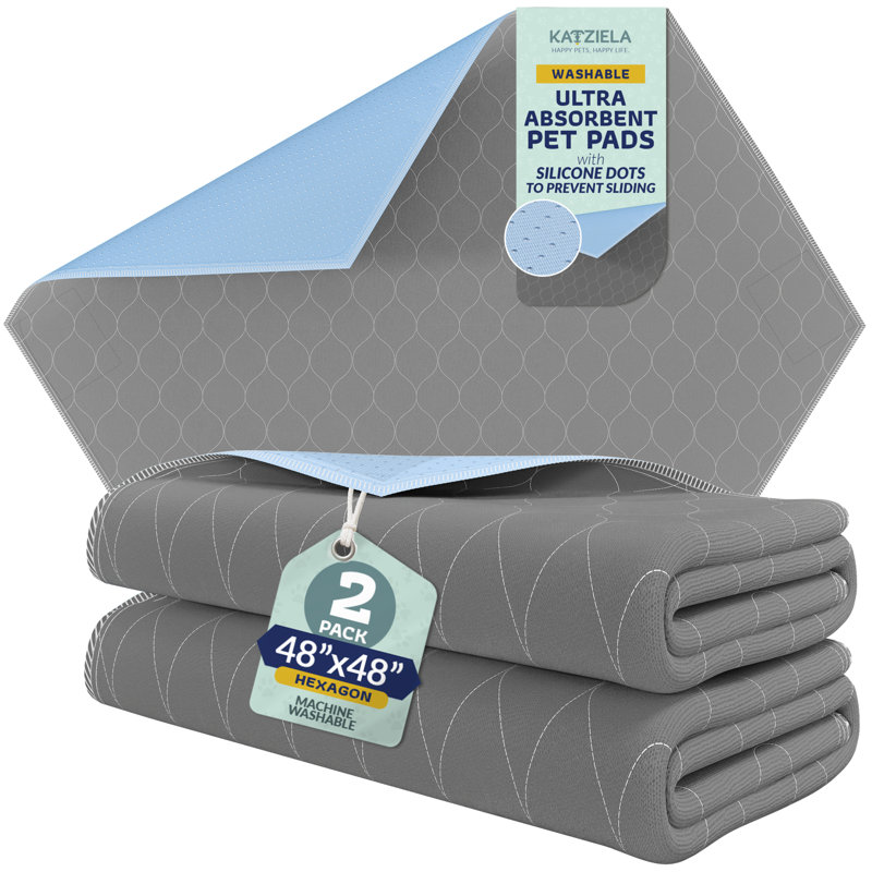 Surmatelas réutilisable Katziela, L 48 po x P 48 po x H 1 po