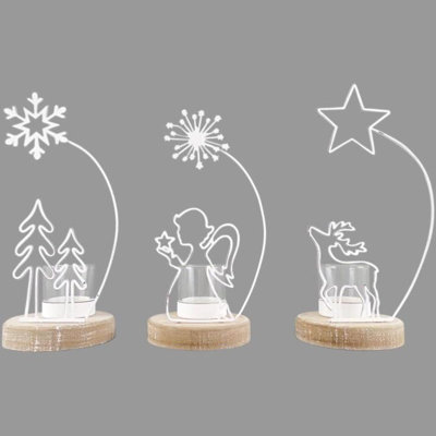 9.25'' H Tabletop Tealight Holder