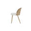 Chaises de salle à manger confortables, métal rotin, boho moderne pour la cuisine