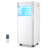 Costway 8000 BTU Portable Air Conditioner for 230 Square Feet with Remote Included