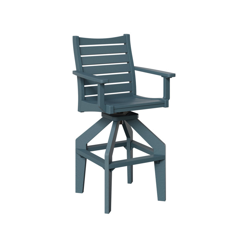 Très grand fauteuil pivotant Berlin Gardens Bristol, Ardoise