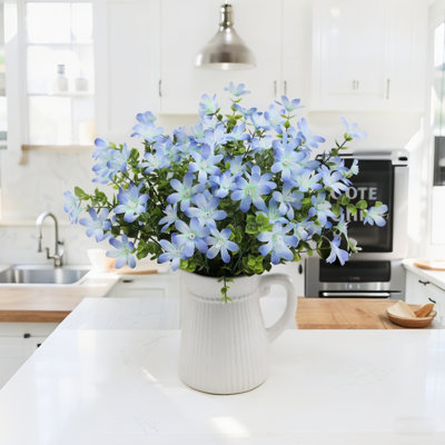 Ensemble de 6 bouquets de fleurs artificielles en forme d'eucalyptus