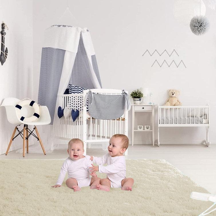 Alissabeth Solid Colour Shag Area Rug