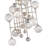 Majorette 12-Light Sputnik Modern Linear Chandelier