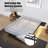 Bed Frame , Heavy Duty Metal Bed Frame, Quick & Easy Assembly, LED light, No Noise-867897803