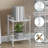 Edwin 19.50' H x 13.75'' W Metal Folding Shelf-29470441