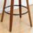 Valerie Wooden Rattan Faux Leather Stools-1305828058-1305828062