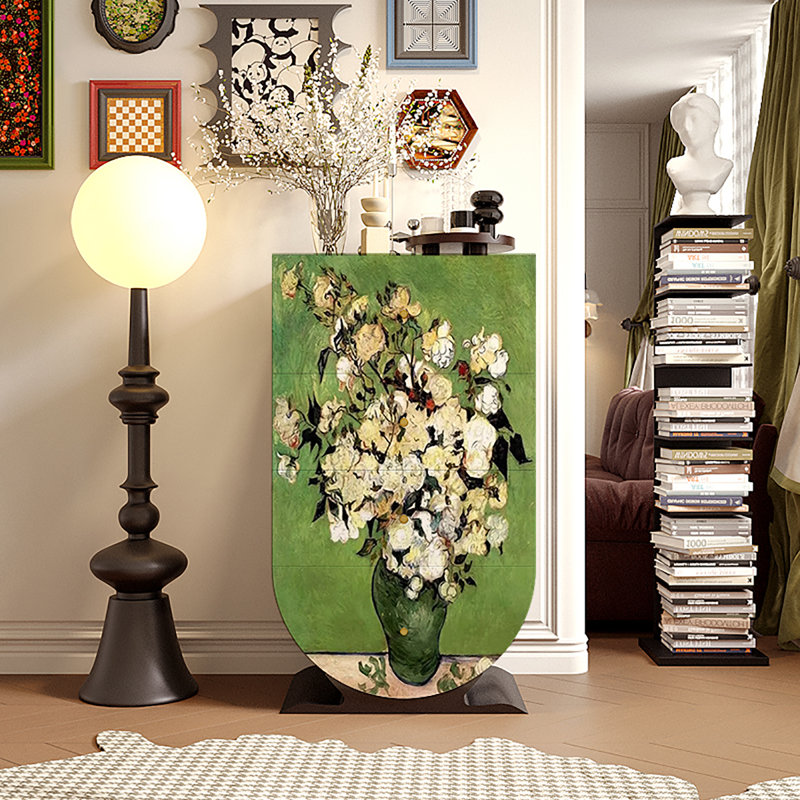 Armoire de rangement rétro haut de gamme