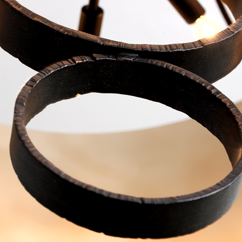 4 - Light Unique/Statement Drum Pendant