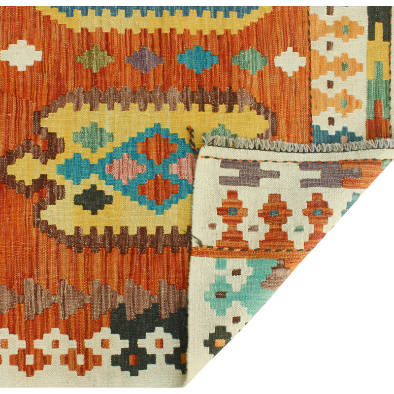 Flatweave Omayma Red Rug