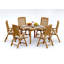 Marley Outdoor Teak Dining Set-1746456044-1746456051