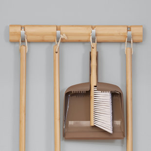 Live.Love.Clean. 4-Hook Wall Mounted Organizer