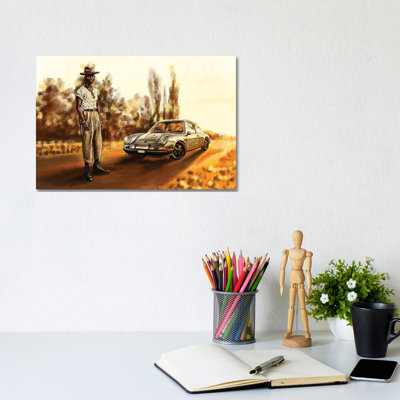 " Air-Cooled Porsche 911T " by Sunflowerman Painting Print