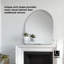 Umbra Hubba Arched Mirror-69927475