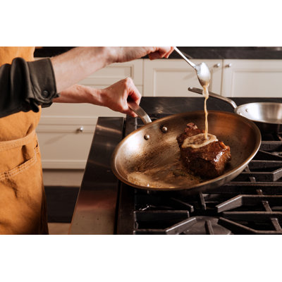 Stainless Clad Fry Pan